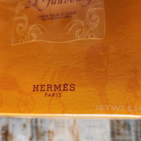 24 FAUBOURG by HERMES PARFUMS 6.5 oz / 200 ML Perfumed Body Cream Sealed Box - Picture 4 of 6